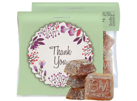 Product image Bayrisch Malz Bonbons, ca. 17g, Express Midi-Tüte mit Werbereiter Werbeartikel