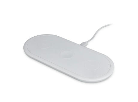 3-in-1 15 W Drahtloses Ladegerät für Handys, Apple Watch und AirPods. Werbeartikel