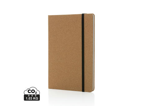 Product image Stoneleaf A5 Notizbuch aus Kork und Steinpapier Werbeartikel