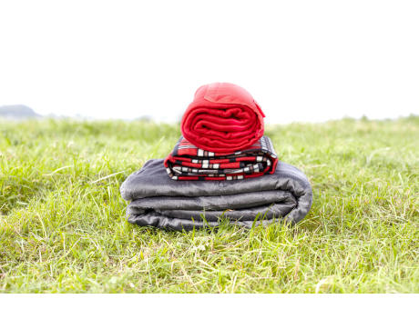 Kuscheldecke aus Polyester Margot Werbeartikel