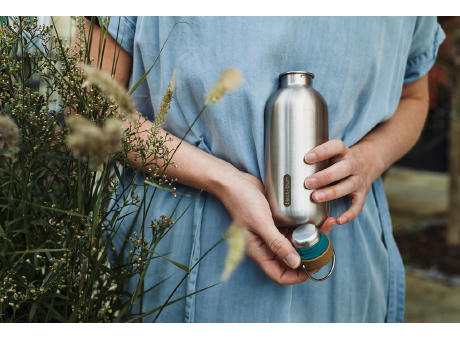 Black+Blum Stahl-Wasserflasche 600ml Werbeartikel