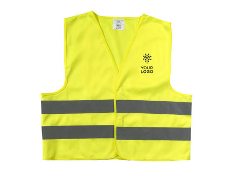 Polyester (75D) Kindersicherheitsjacke Clara bedrucken