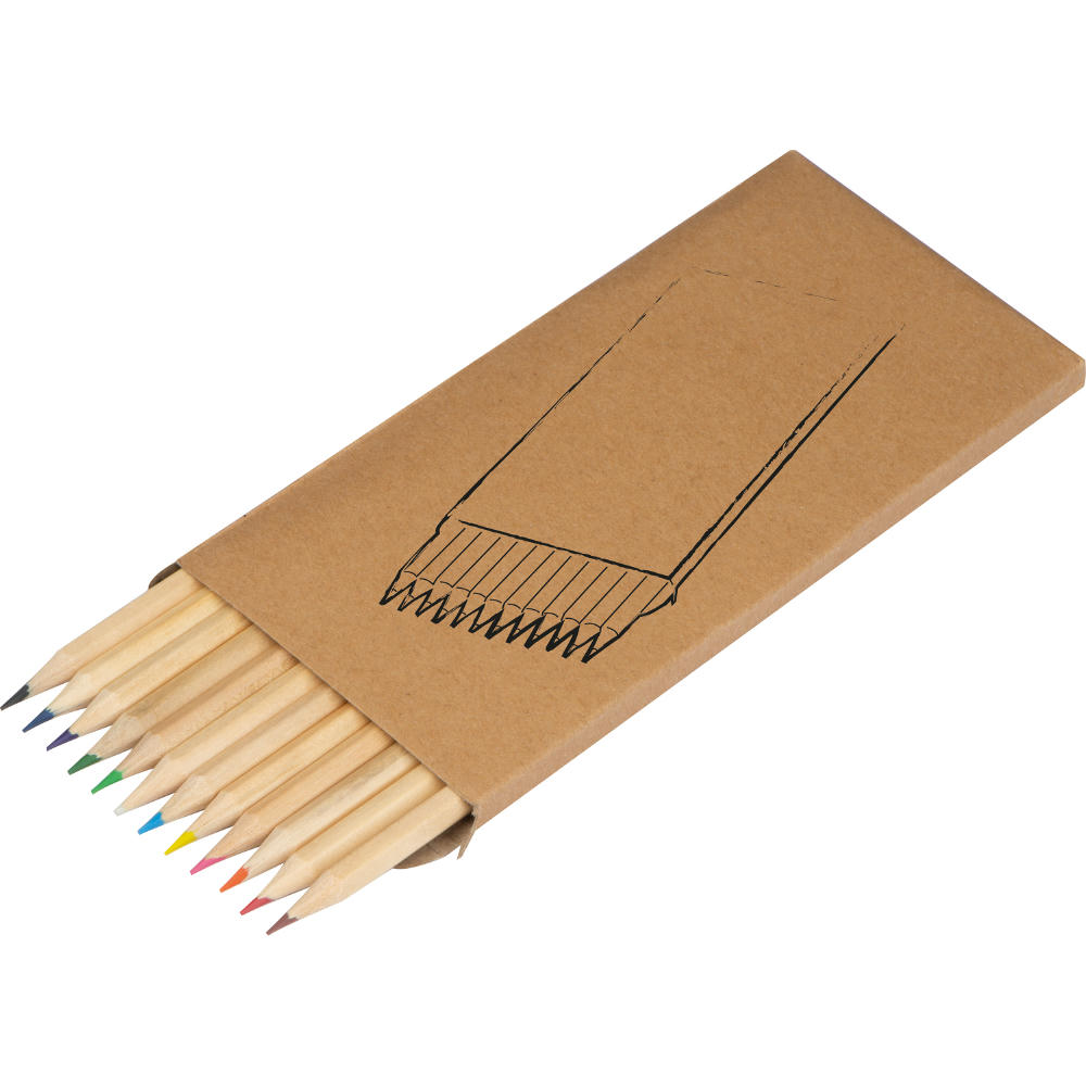 Product image 12 teiliges Buntstiftset Werbeartikel