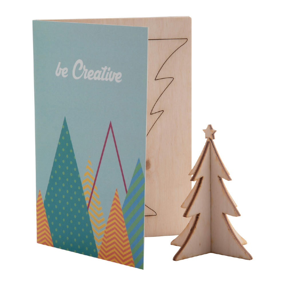 Product image Weihnachtskarte, Tannenbaum CreaX Werbeartikel