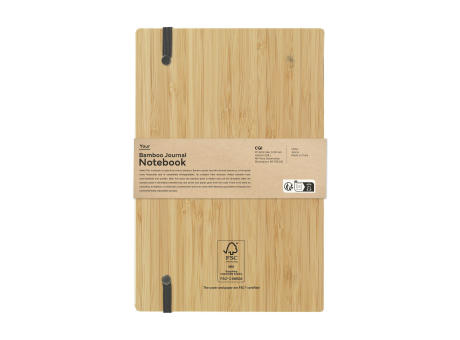 Bamboo Journal Naked Spine Notebook A5 Notizbuch Werbeartikel