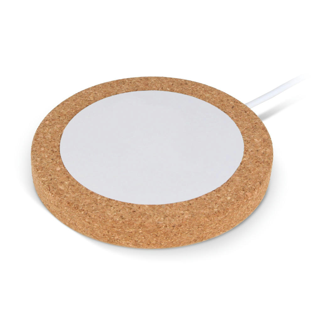 Product image Drahtloses Ladegerät Kork & RABS 15W Werbeartikel