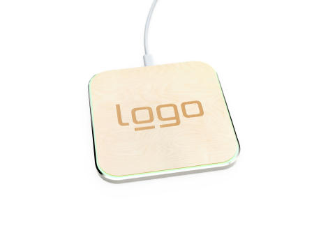 Wireless Charger Trunk - Fast Charge (FSC® zertifiziert) Werbeartikel