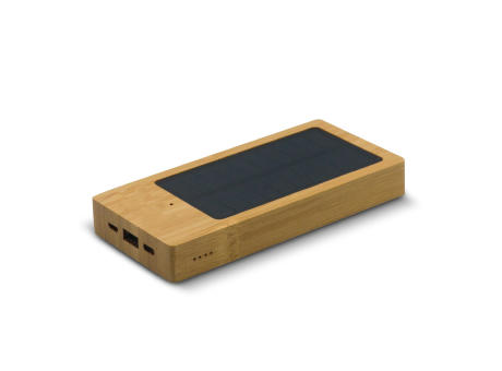 Product image Solar Powerbank Bambus 8000mAh bedrucken