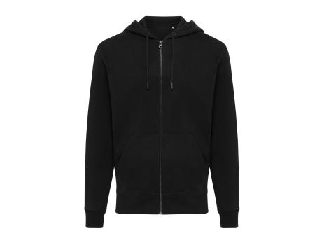 IQONIQ Abisko Zip-Kapuzenpullover aus recycelter Baumwolle Werbeartikel