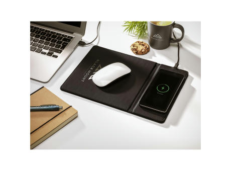 RCS Recycled Wireless Charging Mousepad Mausmatte Werbeartikel