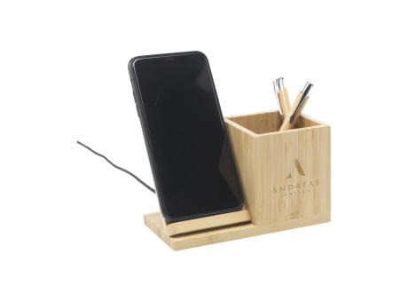 Bamboo Boss 15W Ladestation/Stifthalter bedrucken