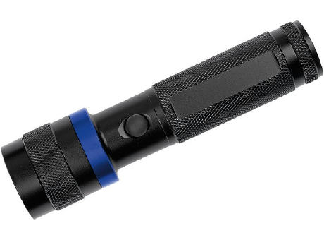 Product image LED Leuchte "Security 3W schwarz/blau" Werbeartikel