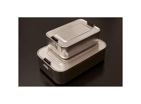 Vorratsdose "Aluminium", groß Werbeartikel