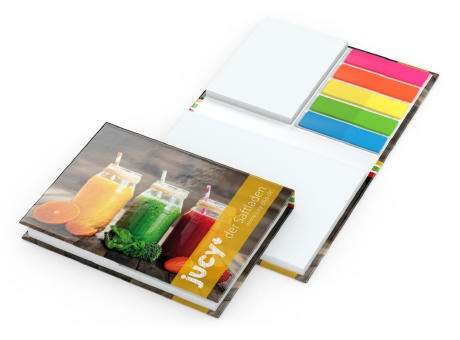 Haftnotiz-Set Brüssel Bookcover Bestseller, 50/50 Blatt Werbeartikel