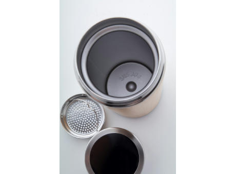 Isolierflasche mit Thermometer Temboo Werbeartikel