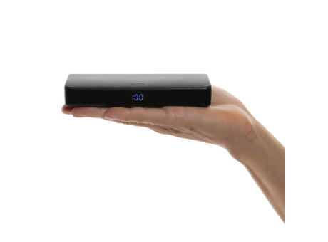 FlashCharge 20.000mAh Fast-Charge Powerbank aus RCS rPlastik bedrucken