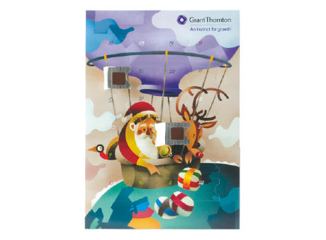 Product image Adventskalender A4 4-c Druck Werbeartikel