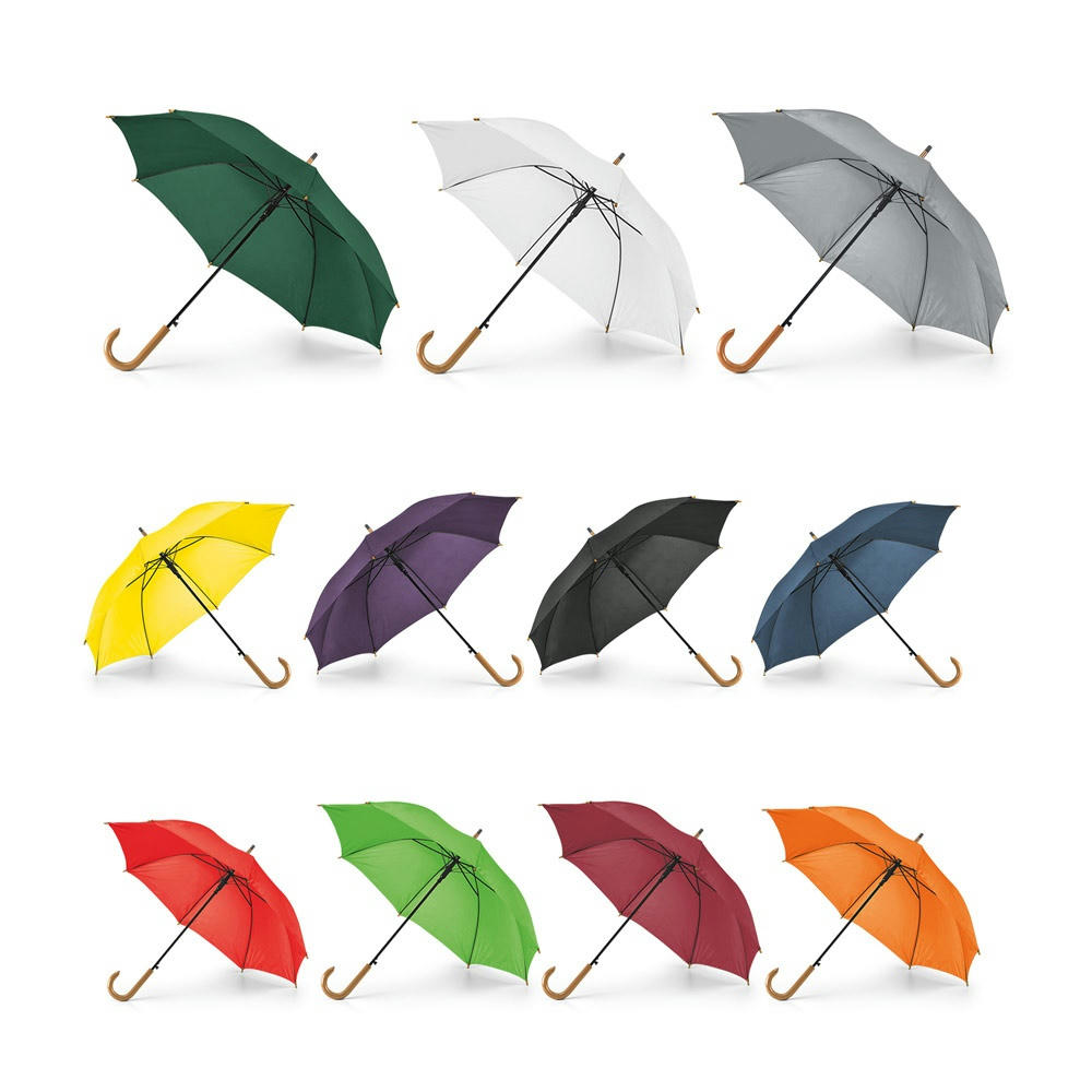 Product image PATTI. Regenschirm aus 190T-Polyester mit automatischer Öffnung Werbeartikel