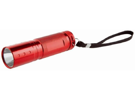 Product image Metmaxx® LED MegaBeam Taschenlampe "GoRed3Watt" rot Werbeartikel