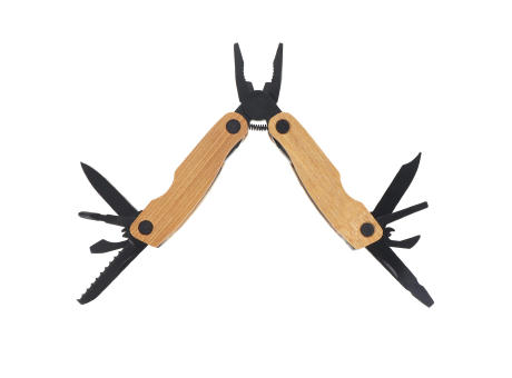 Multi-Tool Bamboo 12 Funktionen Werbeartikel