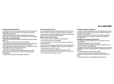 PURE Luftbefeuchter weiß Werbeartikel