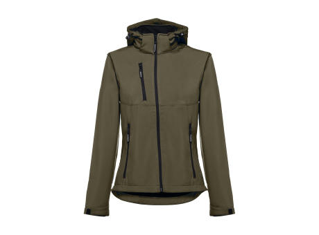 Product image THC ZAGREB WOMEN. Gürtel-Softshell-Jacke für Damen Werbeartikel
