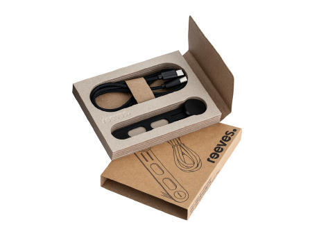 USB-C Kabel mit Kabelbinder REEVES-CONVERTICS TIE bedrucken