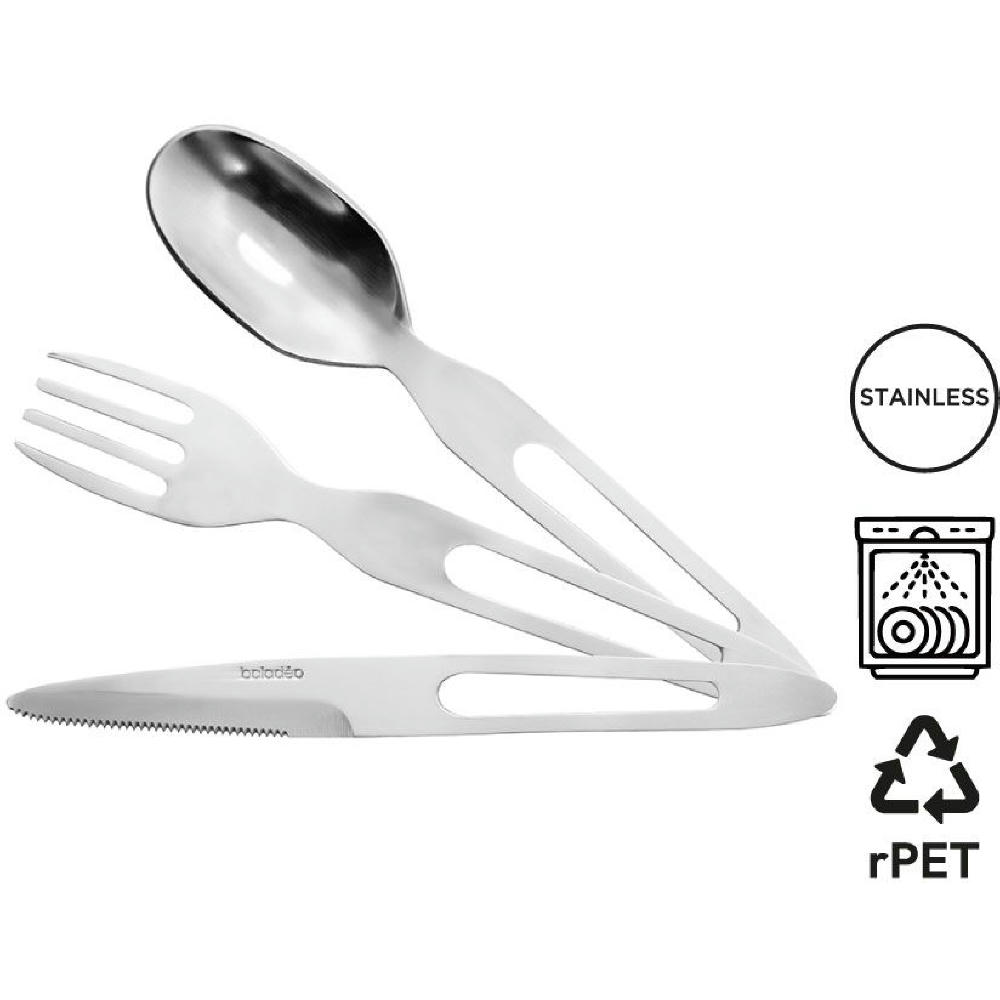 Product image Besteckset 'Victoria', mit RPET-Etui Werbeartikel