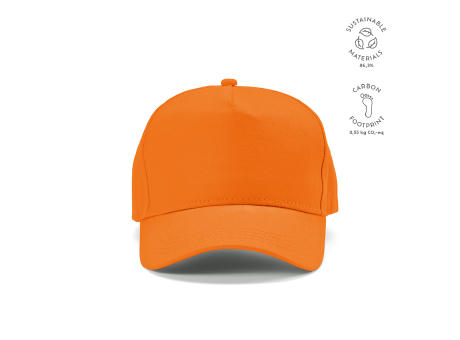 Hendrix Kappe recy.Baumwolle 280 g/m². Metall-Schnallenverschluss Werbeartikel