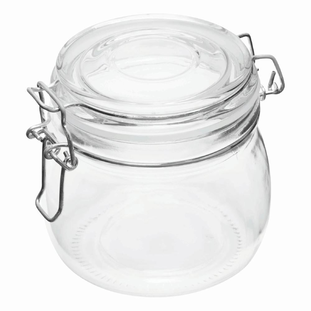 Product image CLICKY M - Vorratsglasmit Bügelverschluss, Füllmenge ca. 500 ml Werbeartikel