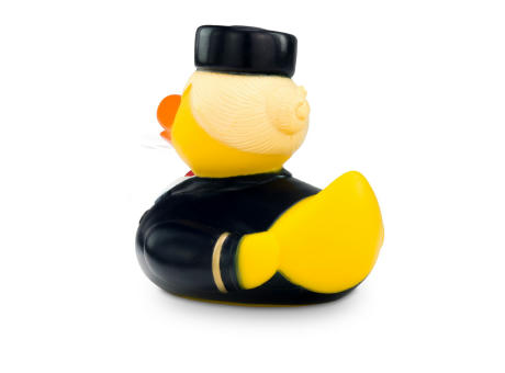 Werbeente Steffi Stewardess mit rotem Halstuch Werbeartikel