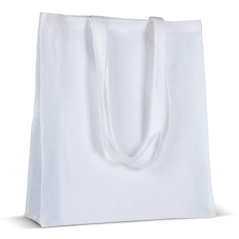 Tasche aus recycelter Baumwolle 140g/m² 38x10x42cm Werbeartikel