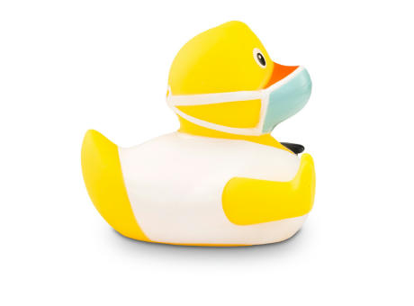 Werbeente Gerda Gesund Werbeartikel