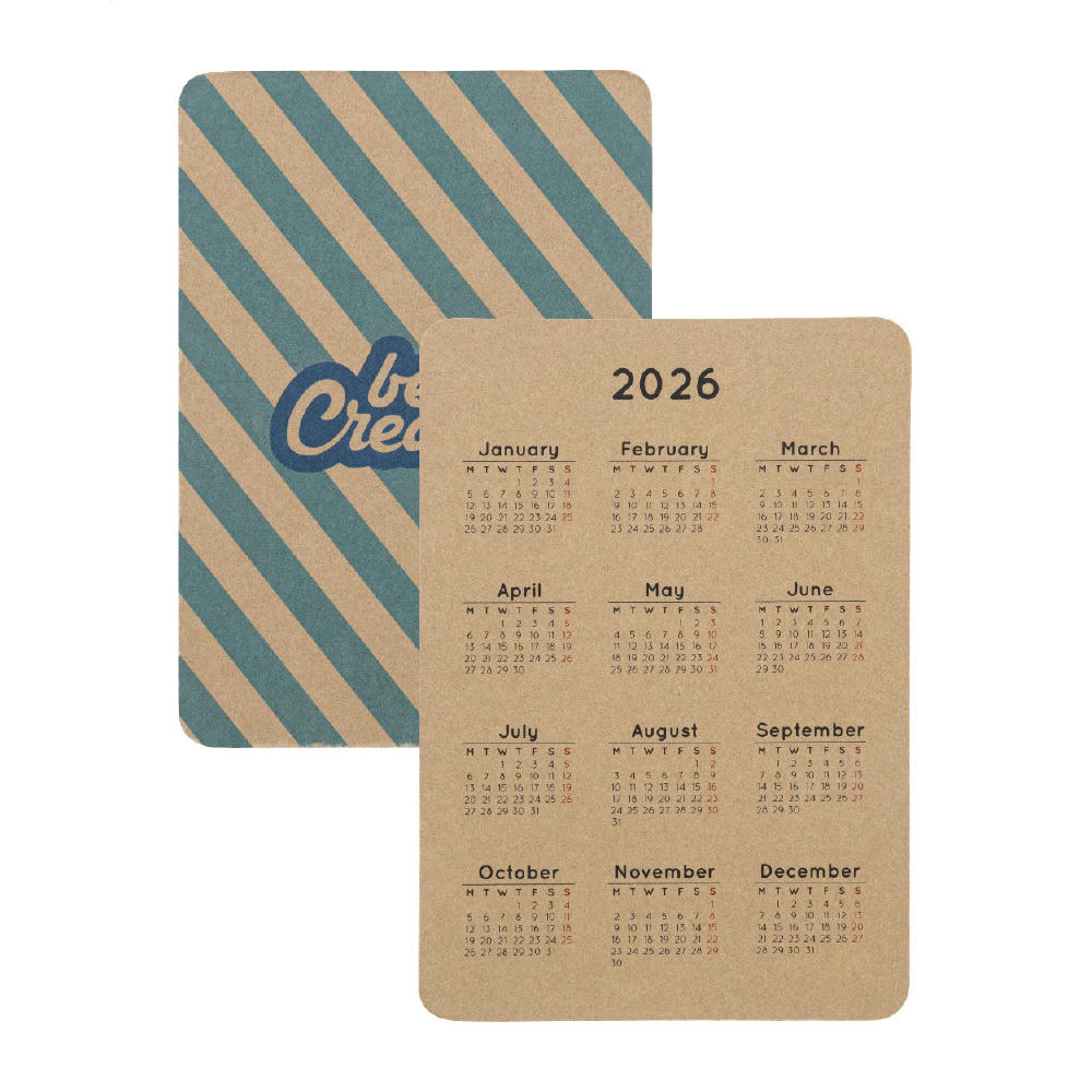 Product image Individueller Taschenkalender CreaDate Pocket Eco Werbeartikel