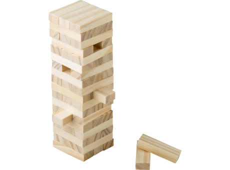 Geschicklichkeitsspiel aus Kiefernholz Gisa Werbeartikel