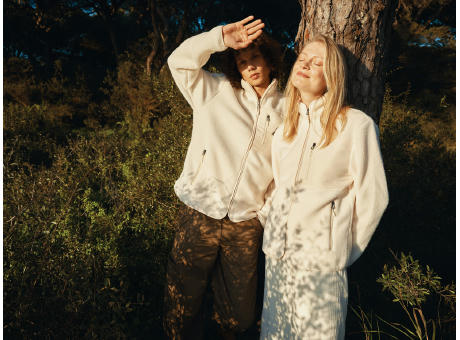 IQONIQ Diran Fleecejacke aus recyceltem Polyesterflor Werbeartikel