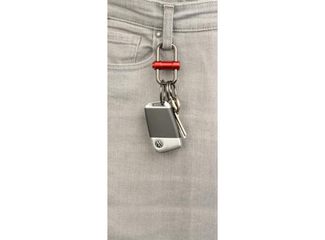 TROIKA Schlüsselanhänger 2-WAY KEY bedrucken