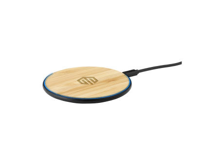 Bamboo 10W Wireless Charger Schnelladegerät Werbeartikel