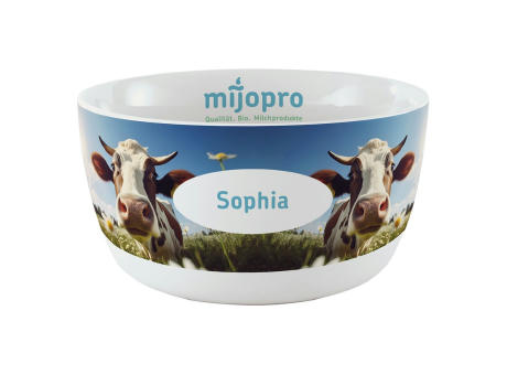 SND Frühstück Porzellanschale  (Made in Germany) Werbeartikel