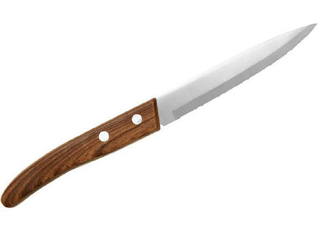 Tafelmesser 'Torino', ABS Holzoptik Werbeartikel