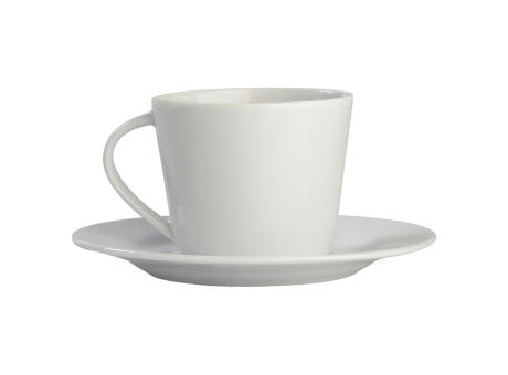 Tasse mit Untertasse Milano 160ml bedrucken