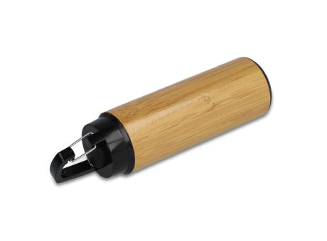 Bambus-Taschenlampe mit Clip Werbeartikel