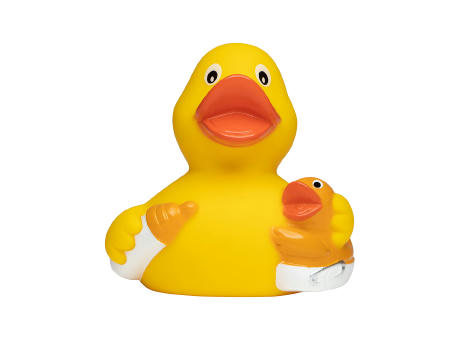 Quietsche-Ente Nuckelflasche Werbeartikel