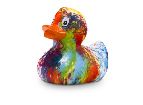 Product image Werbeente Kathrin Kunterbunt, ca. 8 cm Werbeartikel