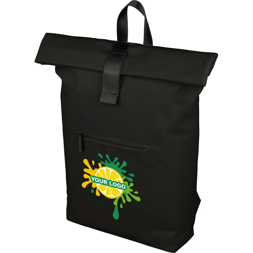 Recycelter PU-Rucksack Naiya Werbeartikel