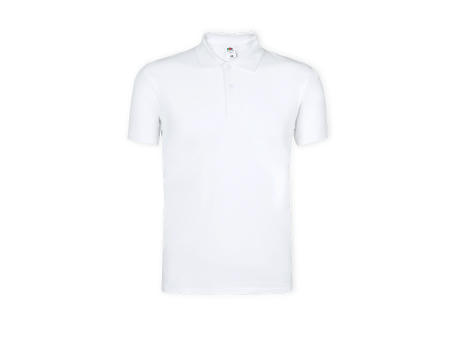 Erwachsene Weiß Polo-Shirt Original bedrucken