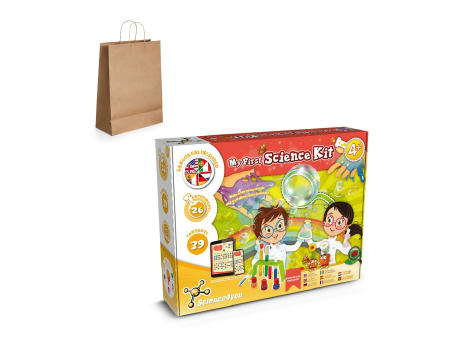 My First Science Kit III. Lernspiel lieferung inklusive einer kraftpapiertasche (115 g/m²) Werbeartikel