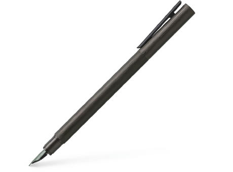 Product image Neo Slim Aluminium Gunmetal Fuellfederhalter Werbeartikel