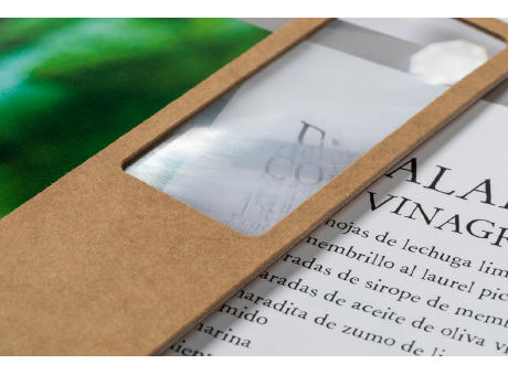 Lesezeichen mit Lupe Niffy Werbeartikel