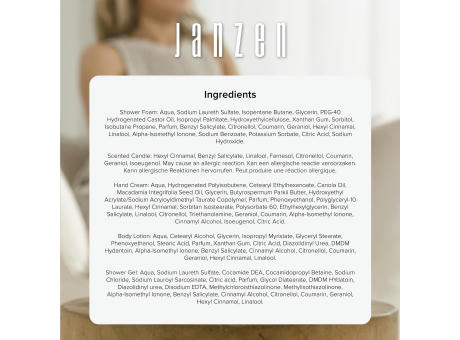 Janzen Gift Set M Skin 90 Werbeartikel